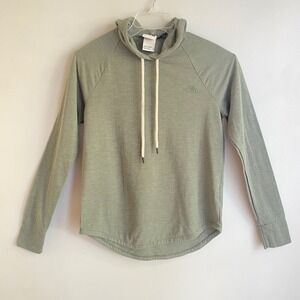 The North Face Womens Hoodie Long‎ Sleeve Olive Green Pullover Size M outdoors